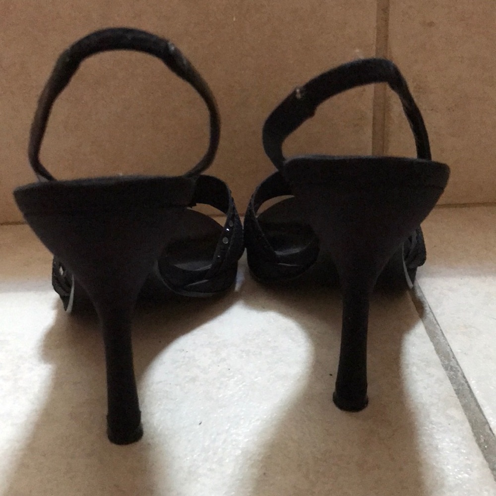 Nina black sandals size 8.5 - Picture 4 of 7